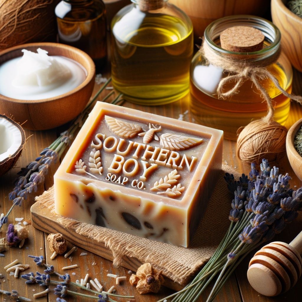 www.southernbousoapco.com bar soap with logo honey soap